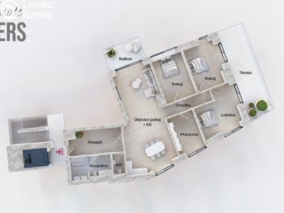 Sale apartment 5+KK Praha 6, U hotelu č. 2