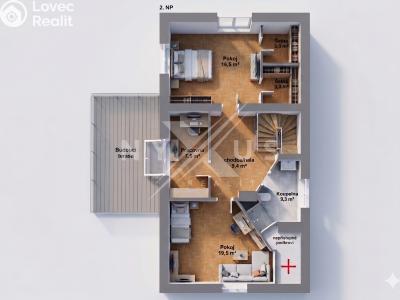 Продаж сімейного будинку Týnec nad Sázavou, Sad přátelství 97 č. 12