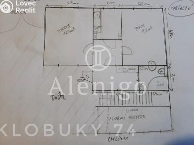 Prodej rodinného domu Klobuky, Nádražní č. 5