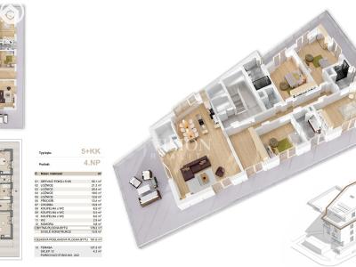 Sale apartment 5+KK Příbram č. 2