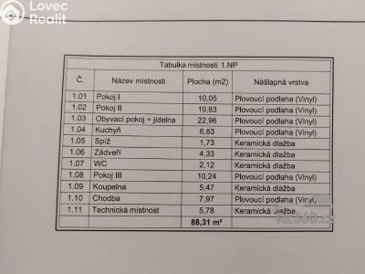 Продажа семейного дома Dolní Tošanovice č. 25