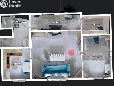Sale apartment 2+1 Frýdek-Místek, Jana Čapka č. 16