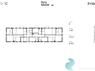 Продажа квартиры 3+KK České Budějovice č. 3