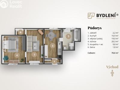 Prodej rodinného domu Čížkovice, Havlíčkova 38 č. 3