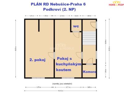 Prodej rodinného domu Praha-Nebušice, Nebušická č. 10