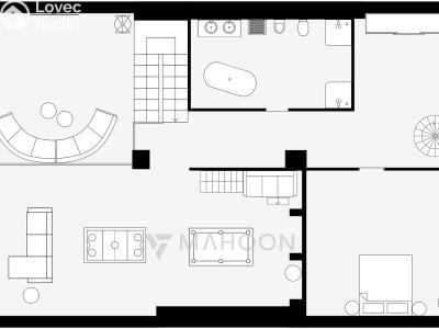 Rent apartment 3+KK Praha, Křížová č. 29