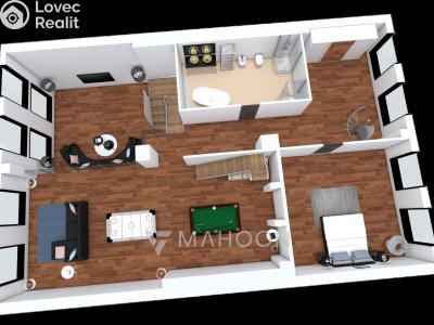 Rent apartment 3+KK Praha, Křížová č. 33