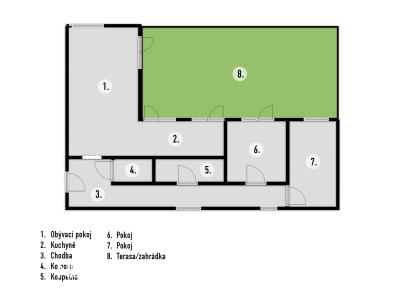 Sale apartment 3+KK Velké Hamry č. 17