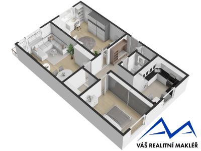 Prodej bytu 3+1 Ostrava, Lumírova č. 27