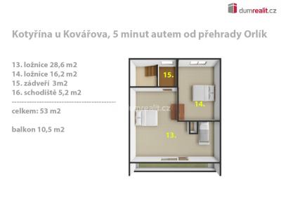 Продаж дачі Kovářov č. 8