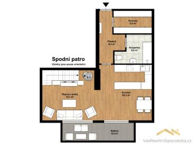 Продаж квартири 3+1 Praha, Vršní č. 17