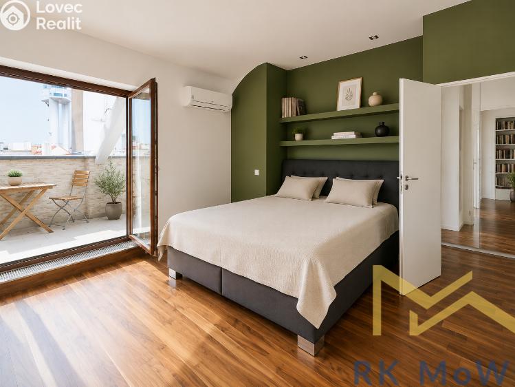 Rent apartment 4+KK Praha, náměstí Jiřího z Poděbrad č. 4