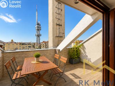 Rent apartment 4+KK Praha, náměstí Jiřího z Poděbrad č. 5