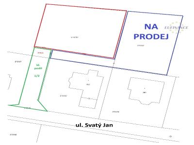 Продажа участка под строительство Únětice, Svatý Jan č. 4