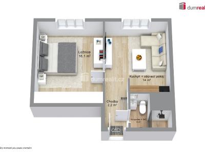 Продаж квартири 1+1 Karlovy Vary, Požární č. 12