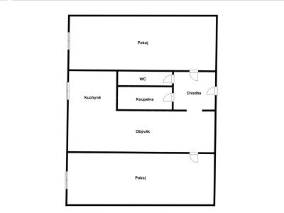 Продаж квартири 3+1 Milevsko, Čs. armády č. 5