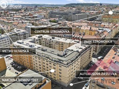 Rent apartment 2+1 Praha, U smaltovny č. 23