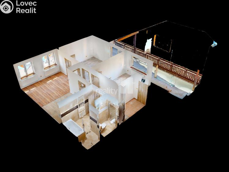 Rent apartment 3+KK Senožaty č. 4