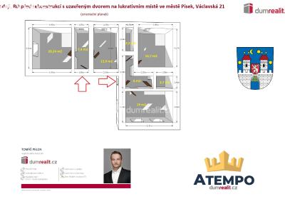 Продаж сімейного будинку Písek, Václavská č. 7