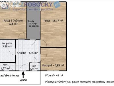Продаж сімейного будинку Havlíčkův Brod, Zahradnického 2750 č. 13