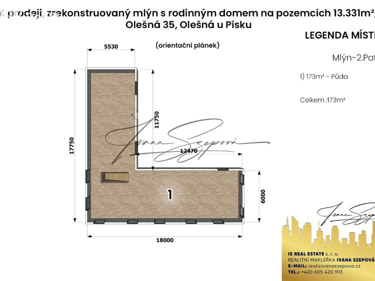 Продаж багатогенного будинку Olešná č. 4