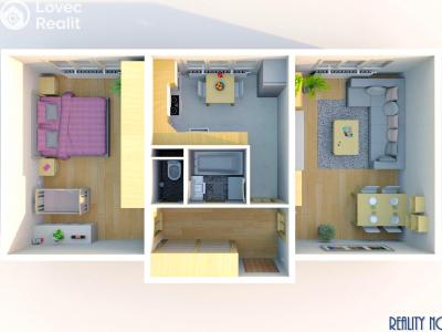 Sale apartment 2+1 Praha, Zvonková č. 13