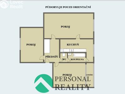 Продаж квартири 3+1 Mariánské Lázně, Hroznatova č. 19