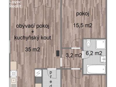 Продаж сімейного будинку Šenov, U Mlýna 2183 č. 15
