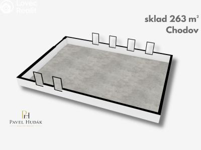 Pronájem skladového prostoru Chodov, Tovární 223 č. 2