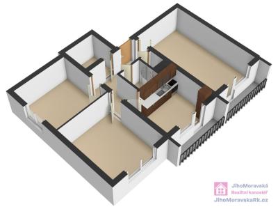 Продаж квартири 3+1 Břeclav, U Jánského dvora č. 4