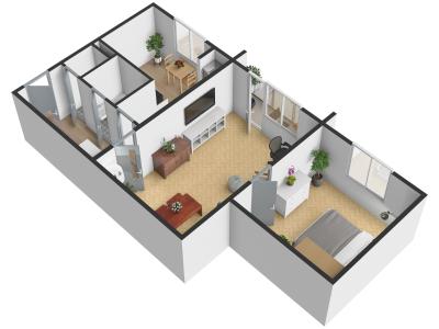 Продаж квартири 2+1 Olomouc, tř. Kosmonautů č. 23